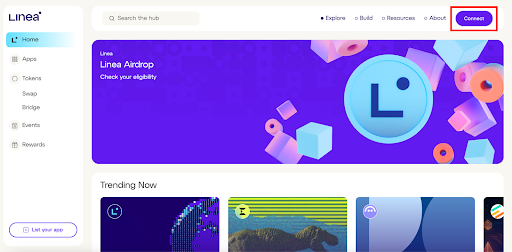Linea Hub Page
