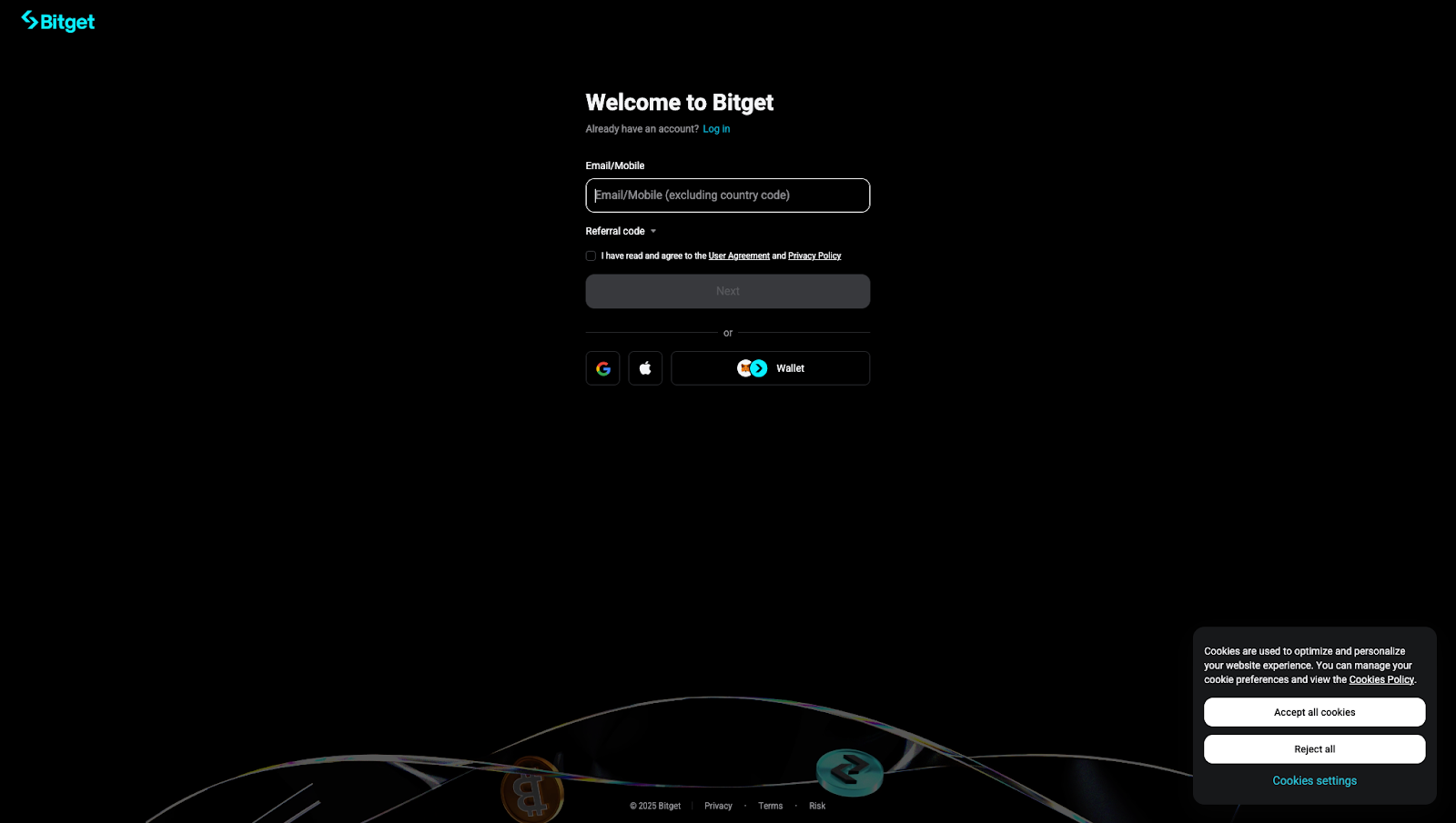 Register a Bitget Account Using the Code vb2025